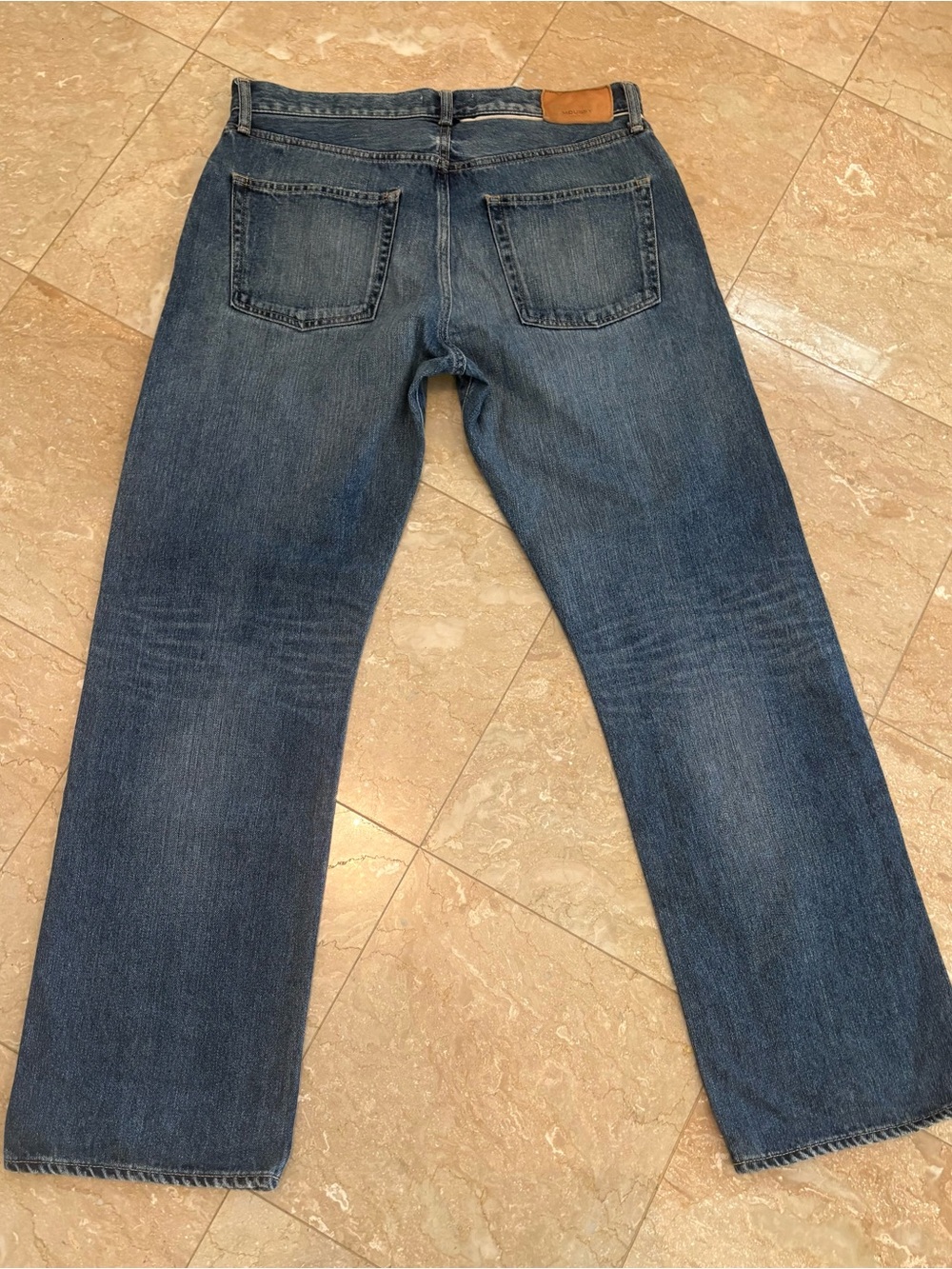 MOUSSY Vintage High Rise Button Fly Straight Jeans Size 31 - Picture 5 of 8